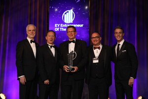 Geoff Chutter of WhiteWater named EY Entrepreneur Of The Year® 2019 national winner