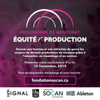 La Fondation SOCAN lance un nouveau programme favorable à l'équité et à l'accès des femmes dans le domaine de la production musicale