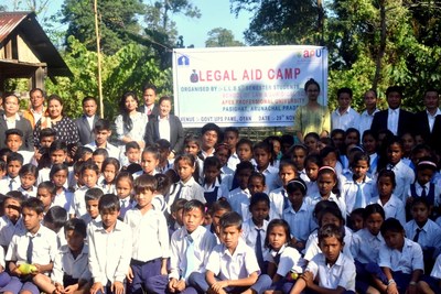 LEGAL AID CAMP BY APU, PASIGHAT