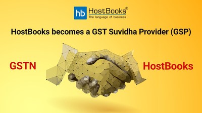 HostBooks Selected as GST Suvidha Providers (GSP) by GSTN