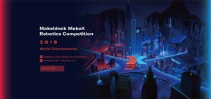 450 equipes de 60 países participando da Competição de Robótica MakeX de 2019, tornando-a uma das 3 principais competições STEAM do mundo