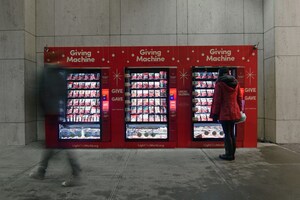 New York City 'Giving Machines' Launch On 'Giving Tuesday' At Ribbon Cutting Ceremony Near Lincoln Center On Dec. 3 At 11 A.M.