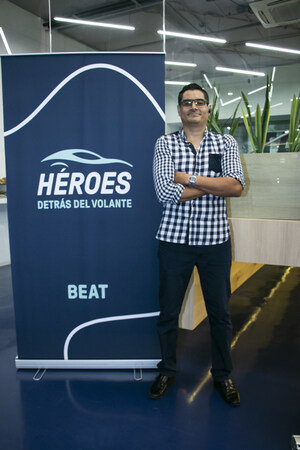 Uriel, de emprendedor a héroe detrás del volante, gracias a Beat