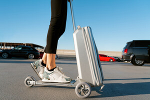 Get Holiday Ready with the Floh: A Carry-On that's also a Scooter