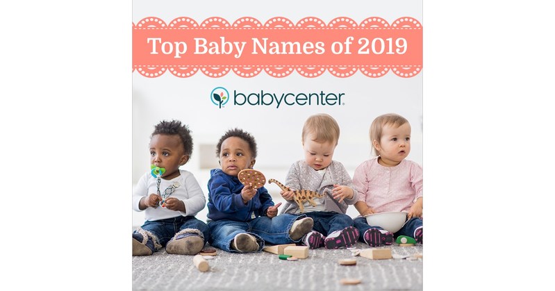 BabyNames.com Announces the Top Names of 2019