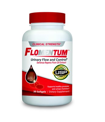 Flomentum™, the first and only USP Verified prostate health supplement.