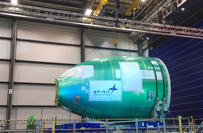 Spirit AeroSystems Delivers First Integrated 767 Forward Fuselage