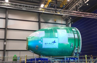 Spirit AeroSystems Delivers First Integrated 767 Forward Fuselage Spirit AeroSystems Delivers First Integrated 767 Forward Fuselage