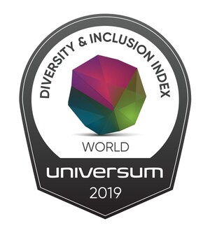 Schneider Electric is Top 50 of the World's most Diverse and Inclusive Employers in Universum's Diversity &amp; Inclusion Index
