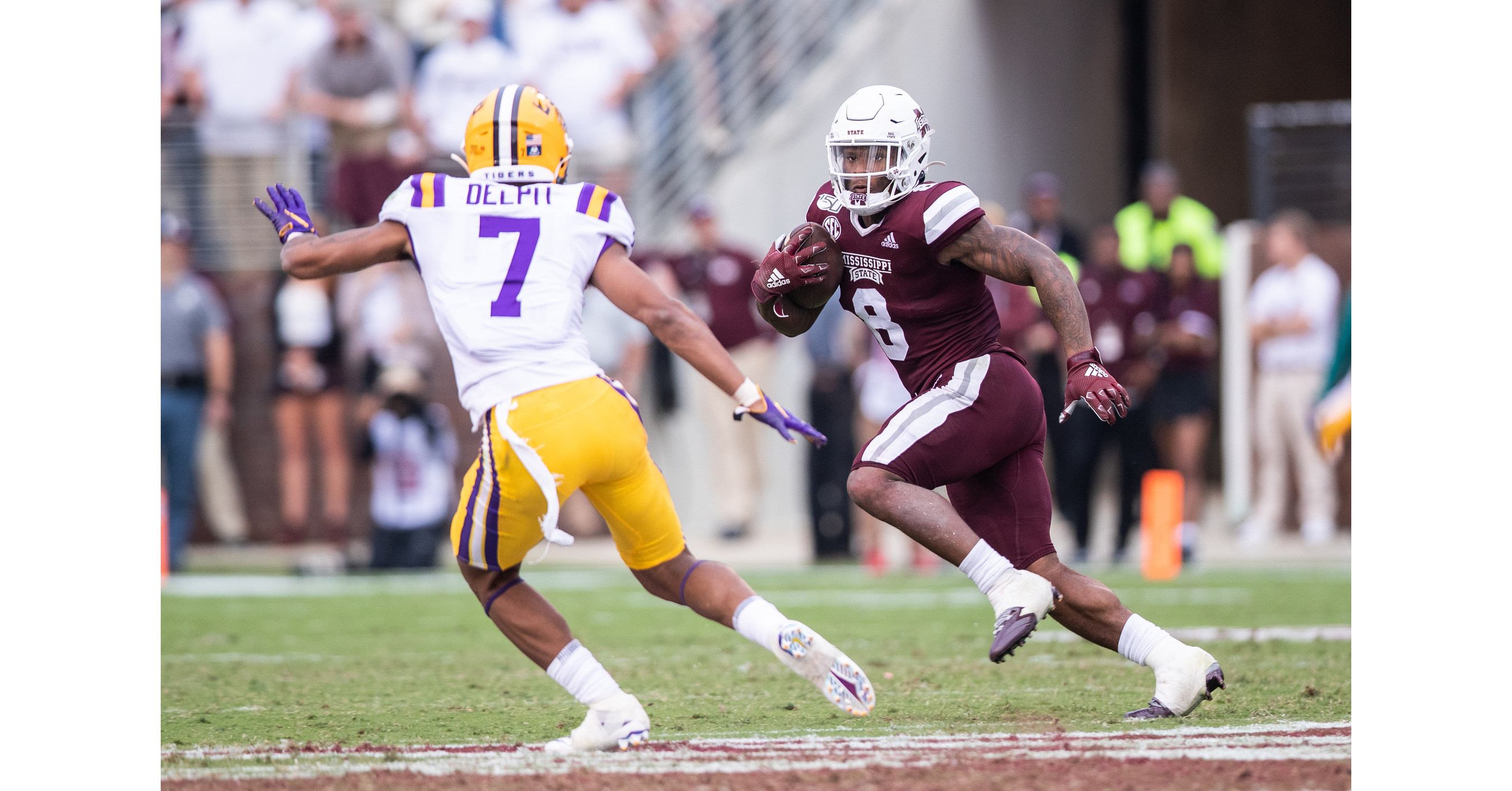 Kylin Hill wins 2019 C Spire Conerly Trophy as best college football