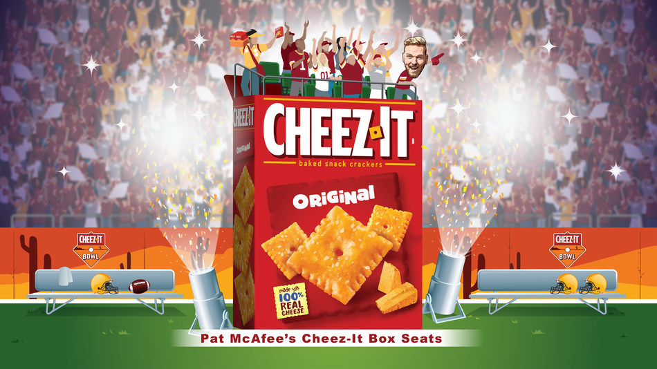 CheezIt® Bowl Sets New (Snack)Bar For Bowl Game Excitement