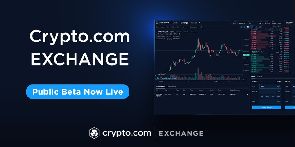 Crypto.com Exchange Public Beta Now Live