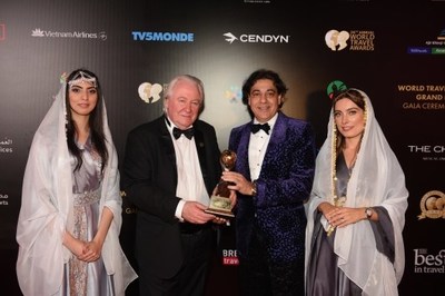 Deepak Ohri, CEO of lebua Hotels and Resorts was honored with 'World's Leading Travel Personality' Award 2019. The award was presented by Graham Cooke, President & Founder of World Group.