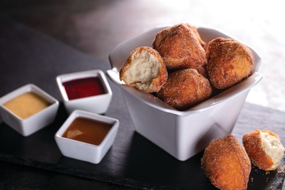 This December, P.F. Chang's is introducing Bao Donuts. This new dessert is rolled in cinnamon sugar with miso-caramel, raspberry, and coffee-vanilla dipping sauces.