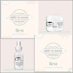 Miami Based Unisex Skincare Brand CTRL Cosmetics Nominated For 2 IBE  "Best In Show"  Awards