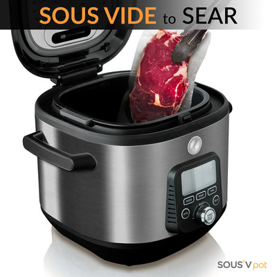 SOUSV Pot Introduces the First All in One Product that Can Truly SOUS VIDE SEAR™