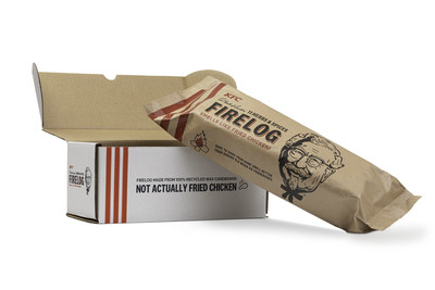 Starting today, KFC’s Famous 11 Herbs & Spices Firelogs are available exclusively at Walmart.com for $18.99, with free two-day shipping, while supplies last.