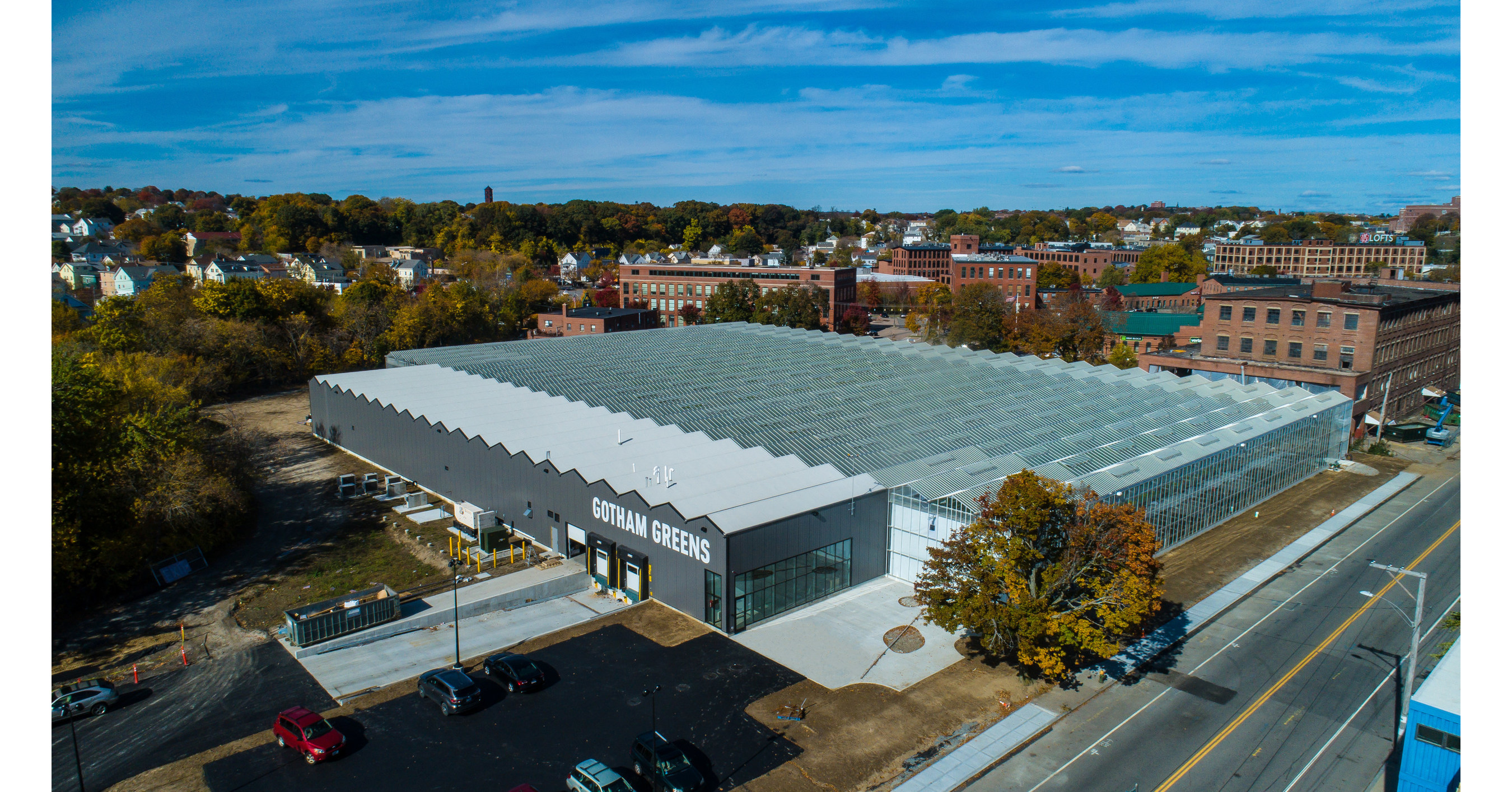Gotham Greens Opens New High-Tech Greenhouse in Providence, R.I.