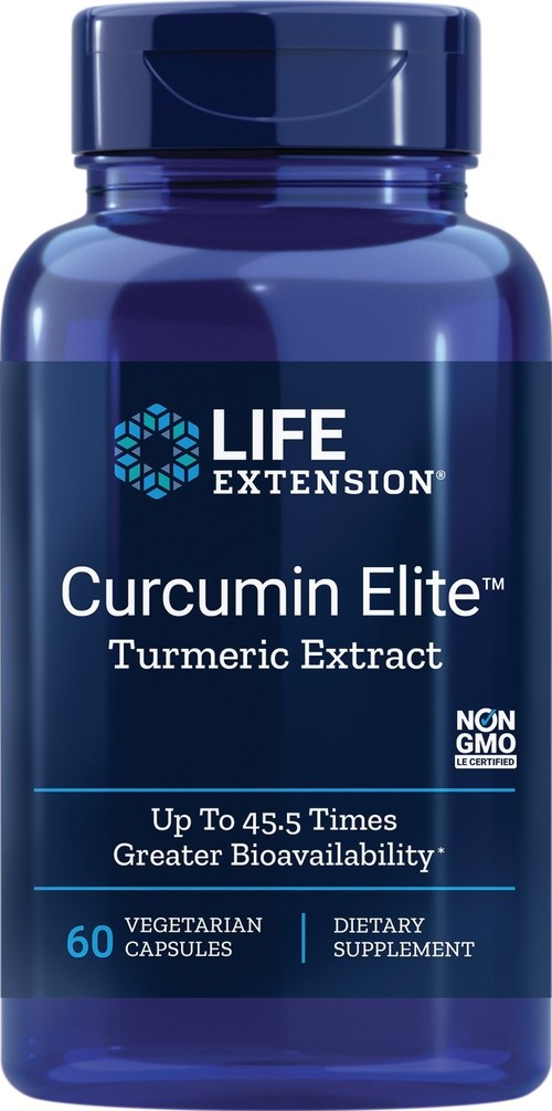 Health benefits of curcumin may be optimized with new ultra-absorbable turmeric extract from Life Extension.