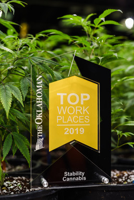 Stability Cannabis Ranked #1 Workplace in Oklahoma for 2019