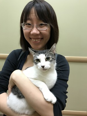 Anjellicle Cats Rescue: Zehui, a New York City doctor, found connection and companionship by adopting a cat named Bechamel.