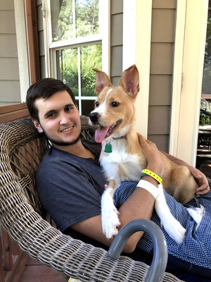 Peak Lab Rescue: When Drew adopted a puppy named Lilly, he never imagined that she would help him through a traumatic event, too.