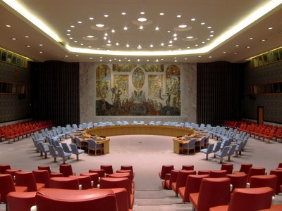United Nations Security Council at the United Nations Headquarters in New York City