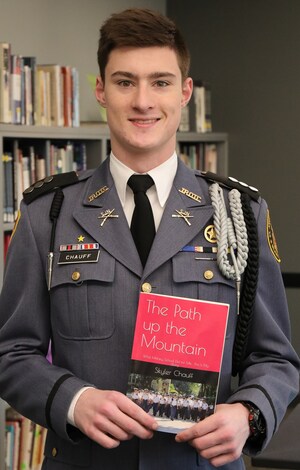 First Captain Skyler Chauff Writes Memoir About Military School Experience