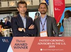Wall Street Alliance Group Recognized on WealthManagement.com's 2019 Thrive List of Fastest-Growing Advisors