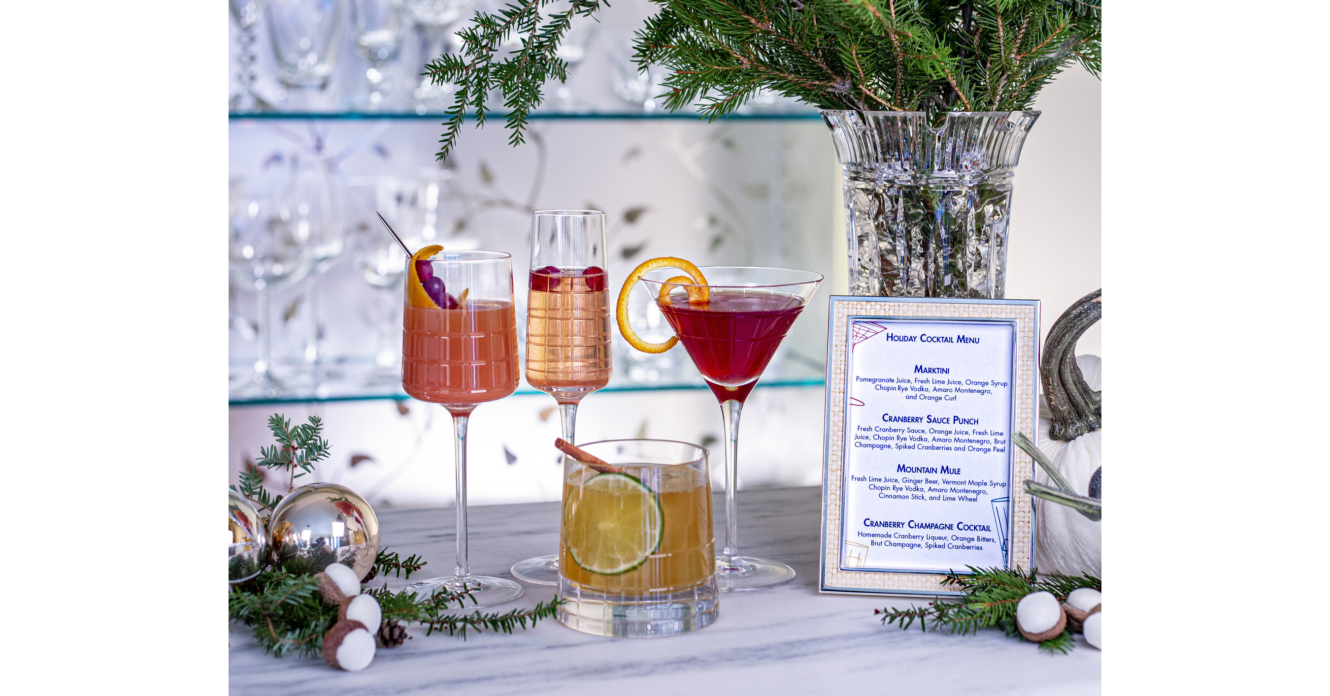 Up your holiday cocktail game with Entertaining Expert Mark Addison