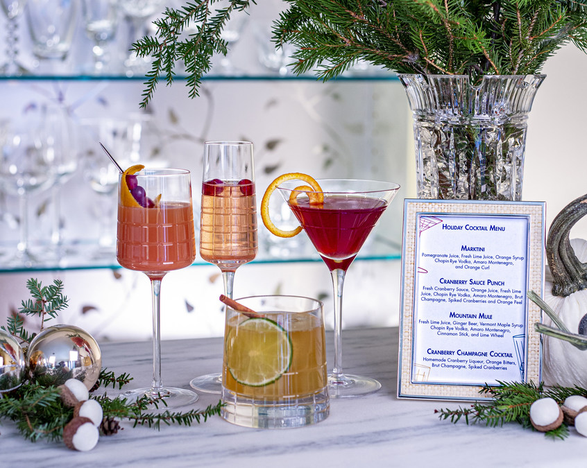 Up Your Holiday Cocktail Game With Entertaining Expert Mark Addison