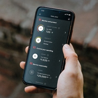 Mogo's newly designed mobile app helps Canadians master the four habits of financial health and get on top of their finances, all through a digital experience. (CNW Group/Mogo Finance Technology Inc)