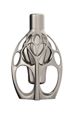 F1 fragrance collection limited edition luxury art-piece FLUID SYMMETRY 3D printed design by Ross Lovegrove
