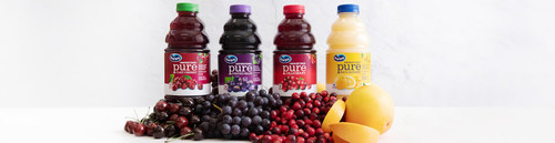 Ocean Spray expands Its Pure portfolio of unsweetened premium fruit juices, continuing its focus on health and wellness.