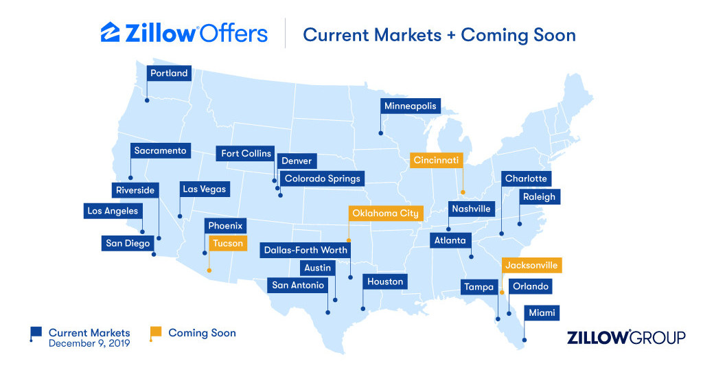 Zillow Map View Only Zillow Begins Buying And Selling Homes In Los Angeles And Orange County  Through Zillow Offers