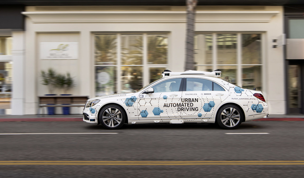 Mercedes Benz And Bosch Start San Jose Pilot Project For Automated