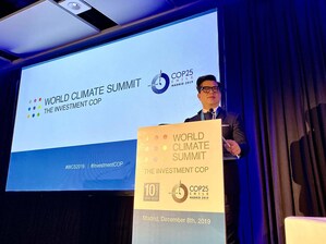 O'right Chair Steven Ko Raises Taiwan's Voice on Climate Action at COP25