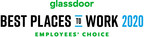 Glassdoor Announces Winners Of Its Employees' Choice Awards Recognising The Best Places To Work In 2020