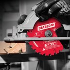 Next Generation 6-1/2" Framing Blade with Tracking Point™ Tooth Design from Diablo Delivers Maximum Life &amp; Effortless Cutting