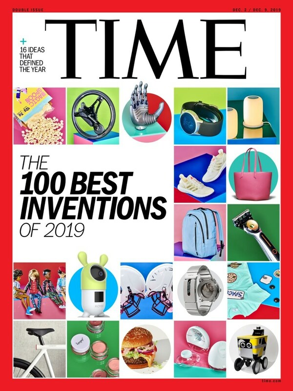Cover of TIME Magazine's 100 Best Inventions of 2019 Issue (Dec. 2/Dec. 9)