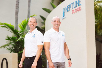 From left to right: Jim Albert (Chairman of Neptune Flood), Trevor Burgess (CEO of Neptune Flood)