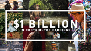 Shutterstock's Global Contributor Community Surpasses $1 Billion in Earnings