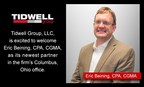 Tidwell Group welcomes Eric Beining, CPA, CGMA, as firm's newest partner