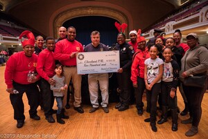 The National Police Association Honors the Work of the Cleveland Police Athletic League with Donation
