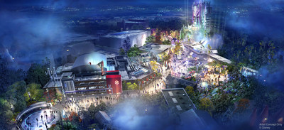 In 2020, guests of all ages will be invited to team up with some favorite Super Heroes at the Avengers Campus at Disney California Adventure Park at Disneyland Resort in Anaheim, Calif. The campus is set up by the Avengers to recruit the next generation of Super Heroes and features Black Panther and his elite guards, the Dora Milaje, Thor, Iron Man, and more. (Disney/Marvel)