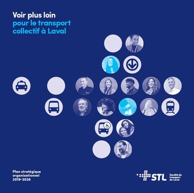 Voir plus loin pour le transport collectif  Laval : Plan stratgique de la Socit de transport de Laval 2019-2028 (Groupe CNW/Socit de transport de Laval)