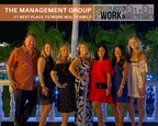 TMG, ranked No. 1 on Best Places to Work list for 2nd year in a row, moves into third party management