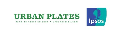 Urban Plates/Ipsos Logo (PRNewsfoto/Urban Plates)