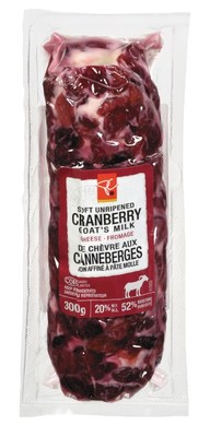 Product Recall: Select Units of PC® Cranberry Goat’s Milk Cheese (CNW Group/Loblaw Companies Limited)