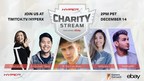 eBay Partners with HyperX and Gamers Outreach for Charity Stream to Benefit Children in Hospitals
